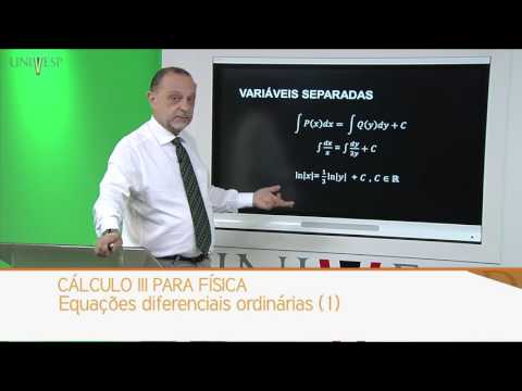 Calculus III for Physics - Class 11 - Ordinary differential equations (1)