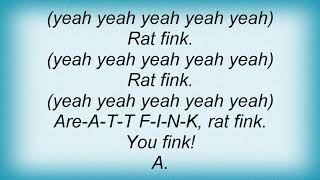Allan Sherman - Rat Fink Lyrics