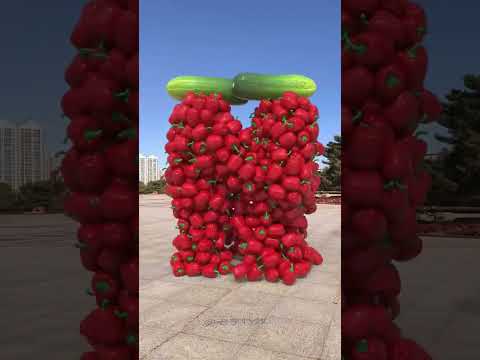 vegetable and fruit🥒🍅🥔3D Special Effects | 3D Animation #shorts #vfxhd