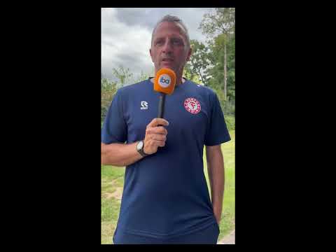 Trainer Iraklis Metaxas zum 1:0-Sieg der U23 beim FC Pesch.