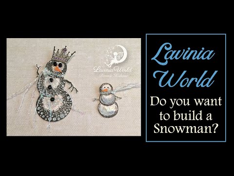 Lavinia World - Do you want to build a Snowman?  Lavinia Stamps - Fairy Orbs & Bubbles