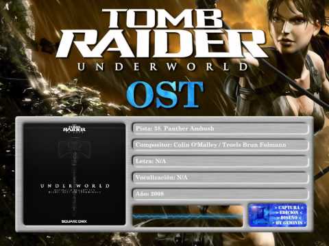 Tomb Raider: Underworld - Deluxe OST - 38. Panther Ambush [720p HD]