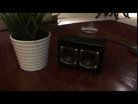 DIY Mini Portable Speaker : 6 Steps 