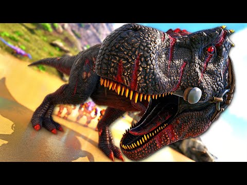I Finally Tamed the TITAN SLAYING, MEGA REX in Hardcore ARK #55