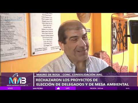 Rechazaron los proyectos de elección de delegados y de mesa ambiental