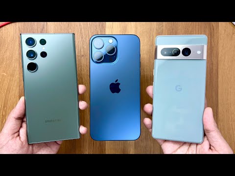 iPhone 15 Pro Max vs Samsung S23 Ultra vs Google Pixel 7 Pro