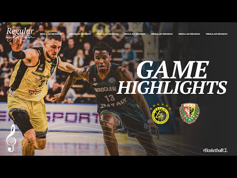 Falco-Vulcano Szombathely v WKS Slask Wroclaw | Highlights | #BasketballCL 2024-25