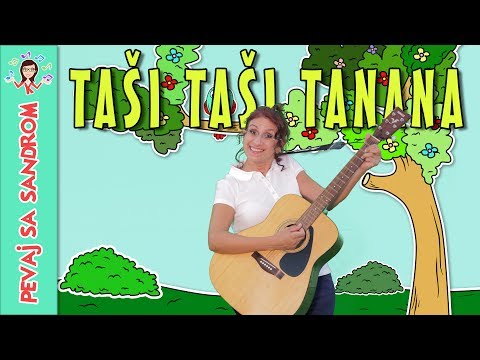 💖 Taši taši tanana 💖 Pevaj sa Sandrom | Dečije pesme | Dečije priče