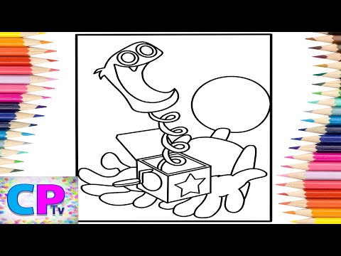 Boxy Boo and the Player Coloring Pages/Poppy Playtime/Kovan & Electro-Light - Skyline [NCS Release]