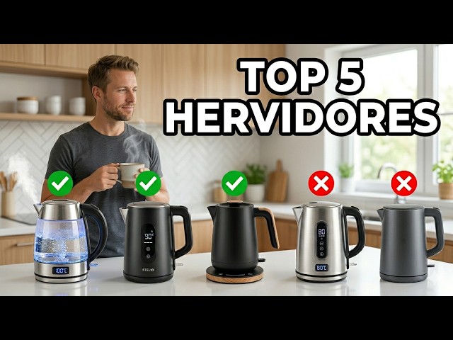 Vídeo relacionado con Cecotec Hervidor de Agua Eléctrico de 1,7 Litros con Pantalla Táctil Thermosense 500 Touch. 2200W, Interior de Acero Inoxidable, 5 Niveles de Temperatura, Apagado Automático, Negro