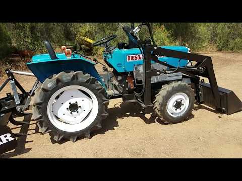 Mitsubishi D1650 FD used compact tractor for sale by Toughtractors.com