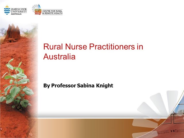 豪州ルーラル・リモート地域の高度実践看護師の人材育成への挑戦