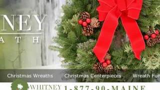 preview picture of video 'Best Christmas Wreaths | Fresh Christmas Wreaths | Whitney Wreath of Maine'