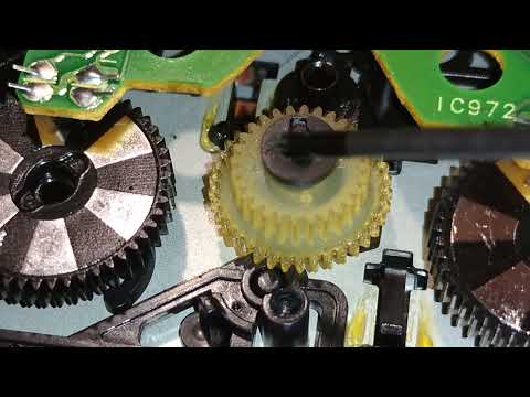 ремонт лентопротяга на Technics 575.