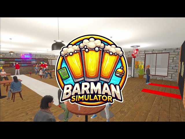 Barman Simulator PC Steam CD Key - Giftable Bar Management Game ...