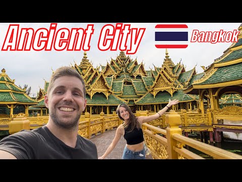 , title : 'Ancient City Bangkok, The Erawan Museum, and Bang Pu Seagulls! (Samut Prakan Thailand) 🇹🇭'