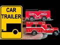 I Turned TWO Matchbox Fire Trucks Into A REAL Functional Trailer