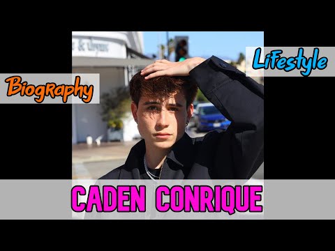 Caden Conrique American Actor Biography & Lifestyle