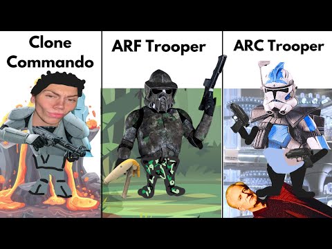 Every Clone Trooper in Star Wars Explained in detail