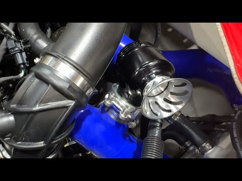 RIVA Sea-Doo 325 Intercooler Tubing Upgrade Kit with TiAL 'QRJ' Blow-Off Valve