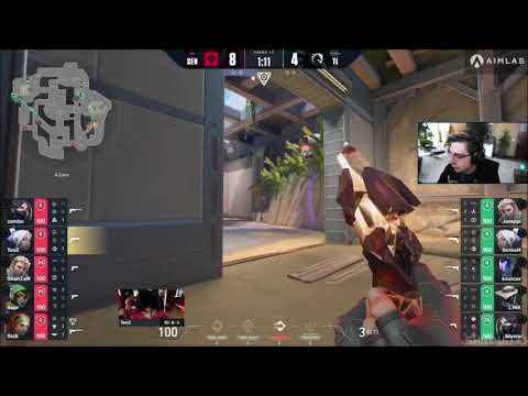 Shroud reacts to SCREAM getting his 1st kill VS Sentinels || SEN vs TL