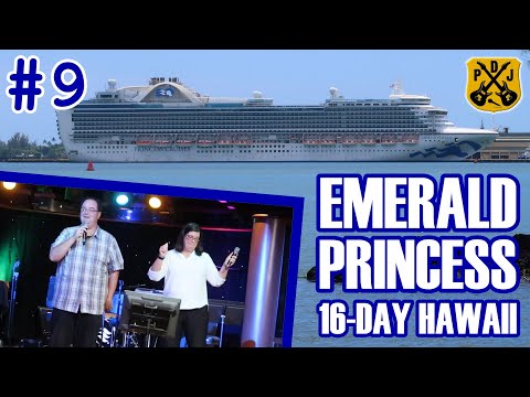 Emerald Princess Pt.9 - Luau & Ukulele Show, Afternoon Tea, Hollywood Hiccups, Karaoke Wars, Debark