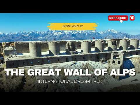 DRONE 4k Video Fortress FRENCH ITALIAN ALPS - Infernet - Janus - Chaberton - Assietta plateau IDTrek