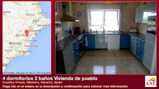 preview picture of video '4 dormitorios 2 baños Vivienda de pueblo se Vende en Country House, Albatera, Alicante, Spain'
