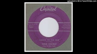 Vincent, Gene & his Blue Caps - Dance To The Bop - 1957