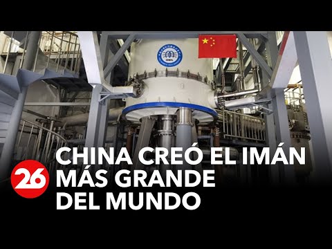 China creó el imán más grande del mundo