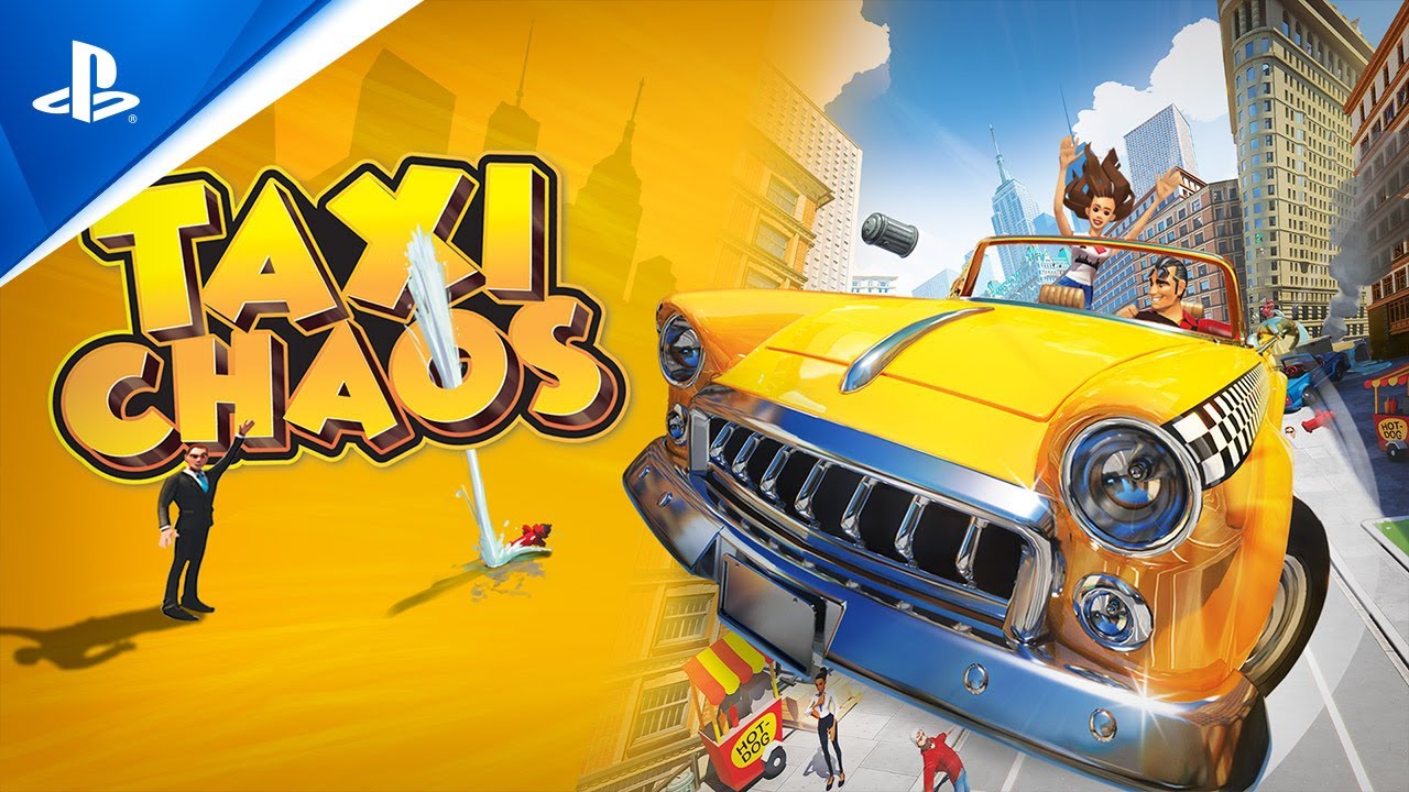 GAME Taxi Chaos Racing Wheel Bundle (Code in a Box)