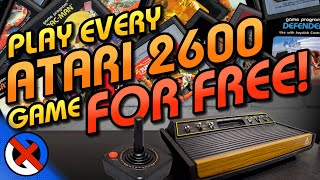 Play Every Classic Atari 2600 Game FOR FREE! - Ste
