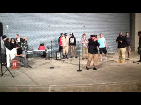 M-16 People's Mic. Open Freestyle Cypher, Pt. 4 (Hosted by SWB @ CUNY Queens College)