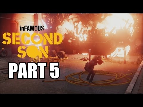 Infamous: Second Son Walkthrough Part 5 With Commentary PS4 Gameplay Review Playthrough