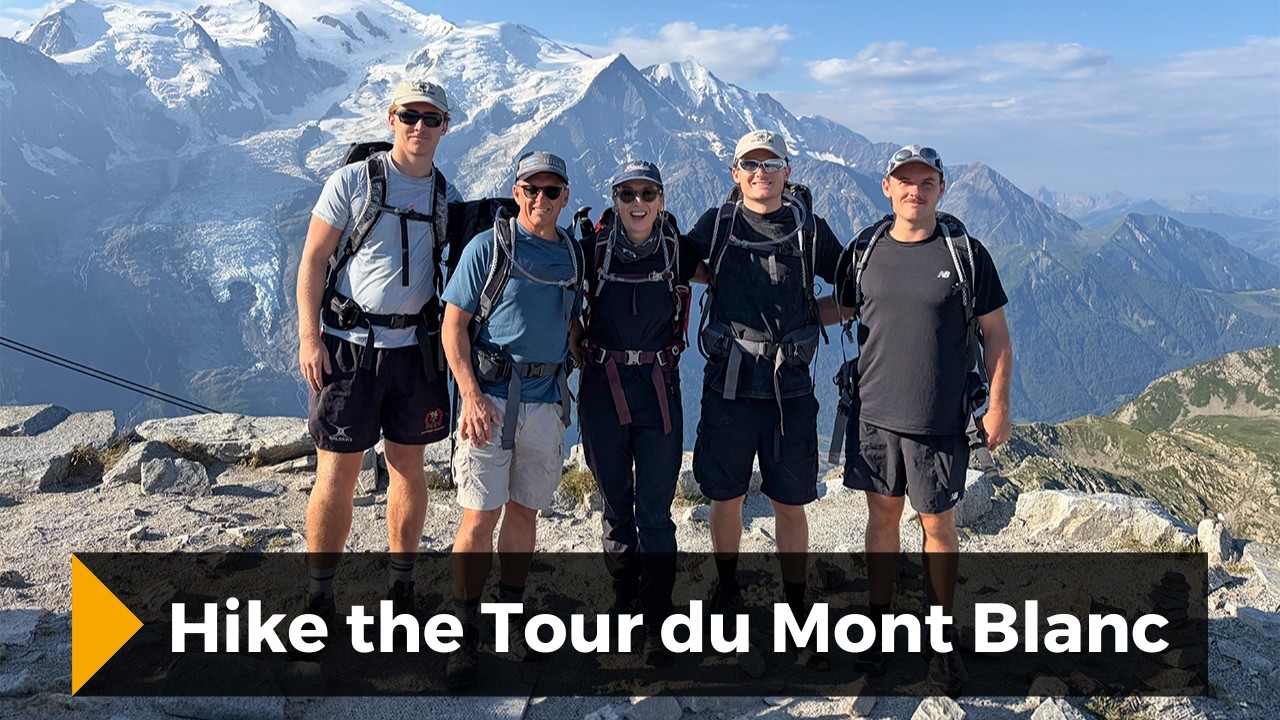 Sarah & Family Hike the Tour du Mont Blanc
