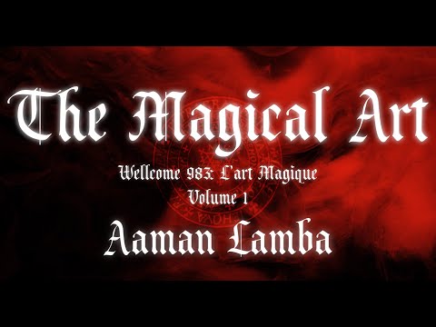 The Magical Art - Book Trailer - YouTube video interview with Aaman Lamba about occult literature and grimoires