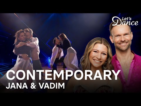 Der ERSTE Contemporary der STAFFEL von Jana und Vadim 🥰 | Let´s Dance 2024