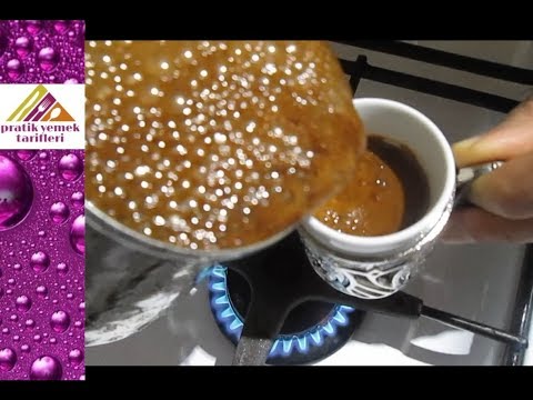 Bol Köpüklü Sodalı Türk Kahvesi Nasıl Yapılır Pratik Yemek Tarifleri