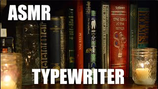 ASMR Typewriter - Typing on a Vintage Typewriter Ambience - No Talking - Sleep, Study, Relax
