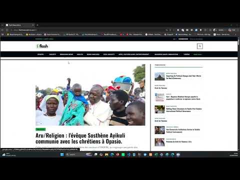 How to create an article with Flash News Africa