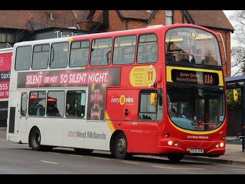 *KICKDOWN* NX West Midlands 4676 BX54 XPW  Volvo B7TL H362 Wright Eclipse Gemini ZF