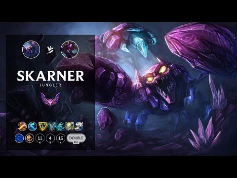 Skarner Jungle vs Kha'Zix - EUW Master Patch 12.7