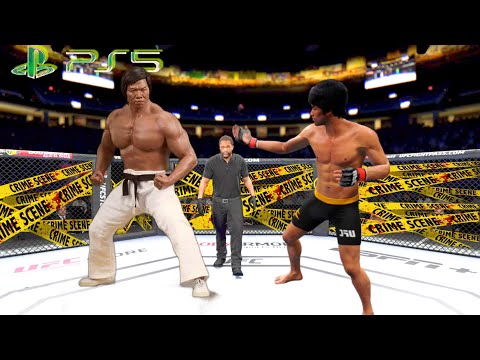 UFC4 Bruce Lee vs Bolo Yeung  EA Sports UFC 4