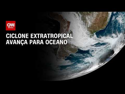Ciclone extratropical se forma no Brasil e avança para o oceano | CNN NOVO DIA