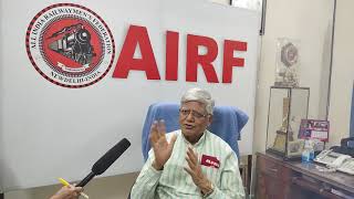 Interview of Com. Shiv Gopal Mishra, General Secretary of All India Railwaymen’s Federation (AIRF), Convenor of National Coordination Committee of Railwaymen’s Struggle (NCCRS) and Convenor of Joint Council of Action (NJCA) about his views regarding the need for AIFAP, need to involve users in fight against privatisation, how to strengthen fight against privatisation of railways and other government and public sectors.