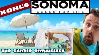 SPEED Candle Evaluations - KOHL'S - SONOMA Beach Collection - Haul / Review