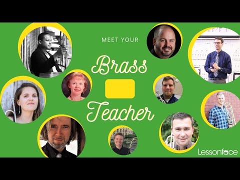 Meet Your Trumpet, Tuba, Trombone, Euphonium Teacher