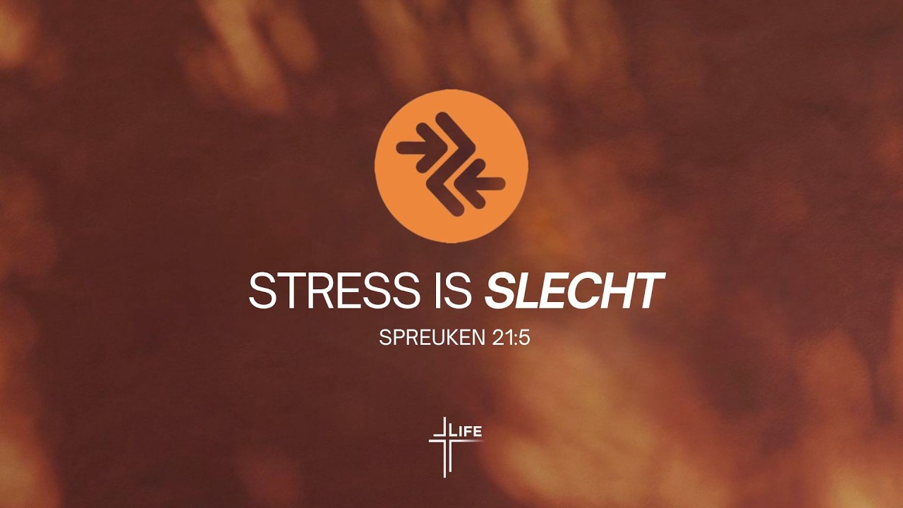 Stress is slecht