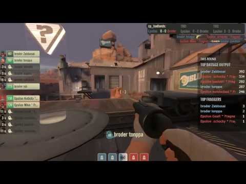 VTV Team Comms - Broder vs Epsilon - ETF2L Grand-Finals - Badlands [Map 1]