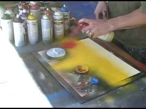 Spray Paint Art live painting #1 of 8